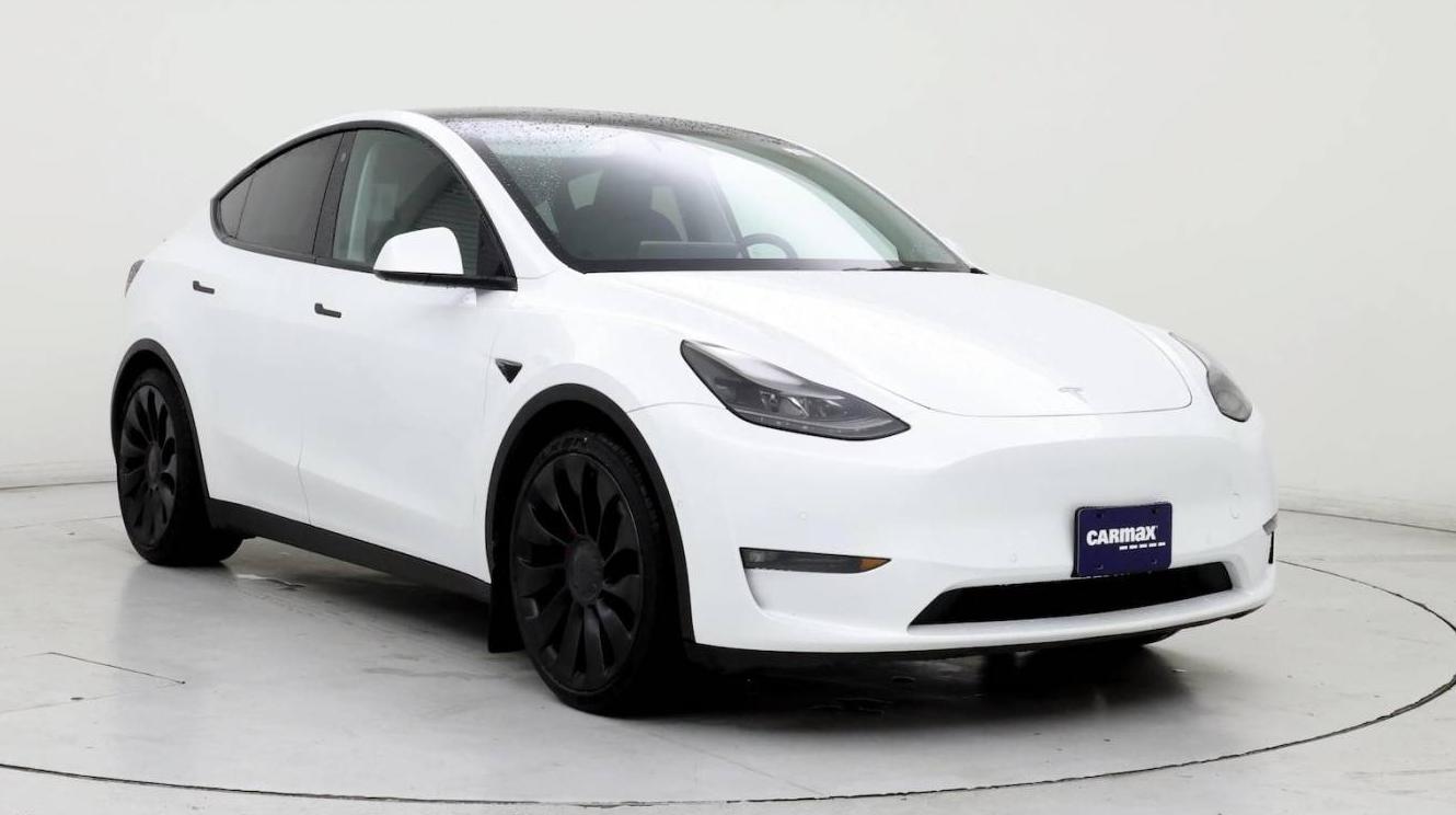 TESLA MODEL Y 2022 7SAYGDEF9NF492395 image